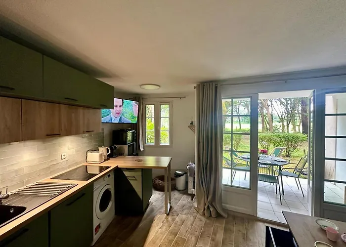 Quiet Renovated Nest With A View Of The Golf Lejlighed Moliets-et-Maa